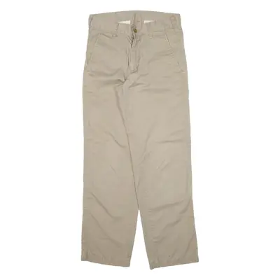 CARHARTT Presenter Pant Workwear Mens Trousers Beige Regular Straight W28 L32