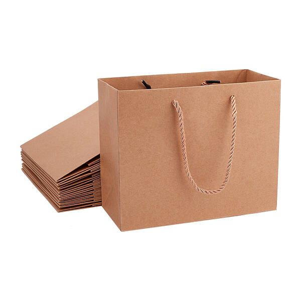 Kraft Paper Bags Gift Shopping Bags