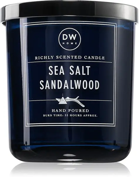 Dw Home Signature Sea Salt Sandalwood Scented Candle 264 G
