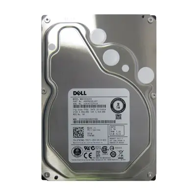 0TNTM5 Dell 2TB 6Gb/s SATA 7200 3.5-Inch Hard Drive