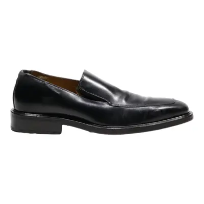 COLE HAAN Loafer Shoes Black Leather Mens UK 8