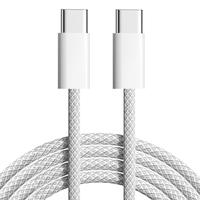 60W Type C to Type C Fast Charging Cable for Summer, 1 Count USB C to USB C Charging Cable for iPhone 15/15 Pro/15 Pro Max/Sa...