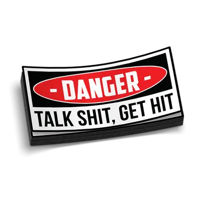 Talk Shit Decal