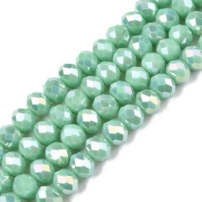 Electroplate Glass Beads Strands