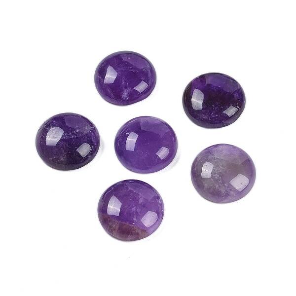 Natural Amethyst Cabochons
