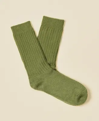 Women's Merino Wool Socks Dekra - Moss