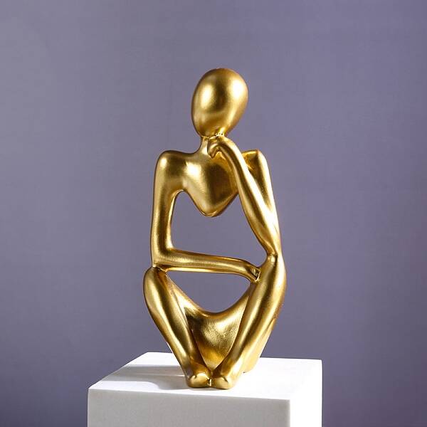 Resin Mini Abstract Character Figurines Ornaments