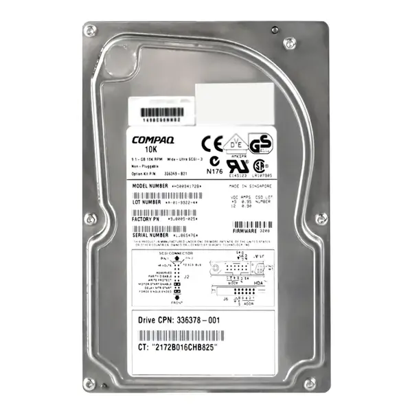 9J8005-025 Seagate 9.1GB Wide Ultra2 SCSI 10000 3.5-inch 1MB Hard Drive