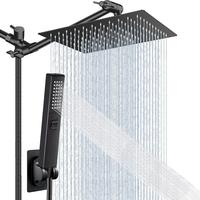 8/10 Inch Rain Shower Head for Fall Gift, Modern Waterfall Shower Spray with Long Hose, Shower Accessoriest for Home, Bathr...
