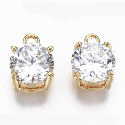 Glass Rhinestone Charms