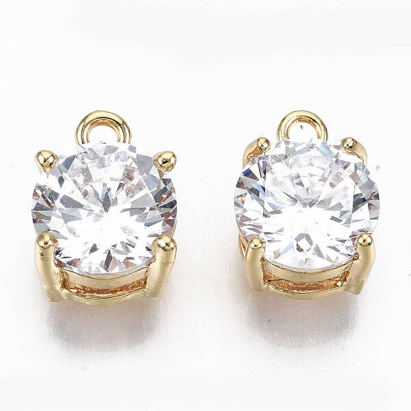 Glass Rhinestone Charms