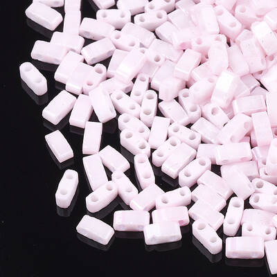 2-Hole Opaque Glass Seed Beads