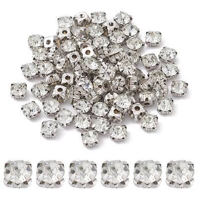 Square Sew on Rhinestone