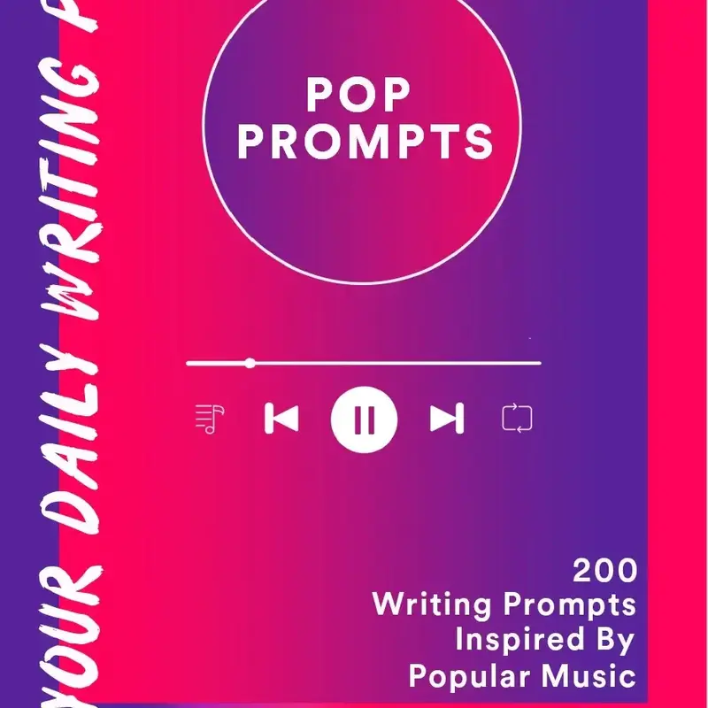 WRITING PROMPT BOOK OF YOUR CHOICE - writing prompts, music, creativity, paperback, journaling, fiction, poetry, lyrics, self...