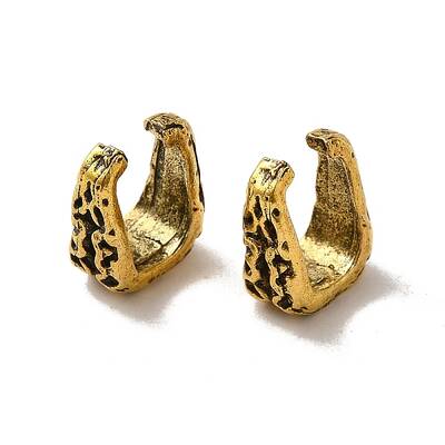Tibetan Style Alloy Snap on Bails