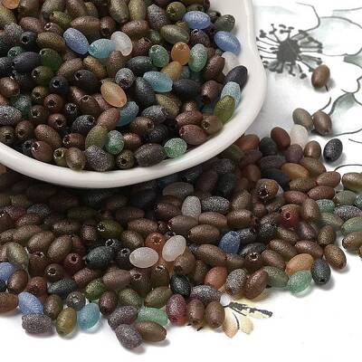 Transparent Colours Glass Seed Beads