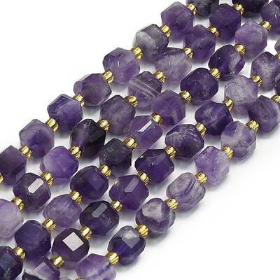 Natural Amethyst Jade Beads Strands