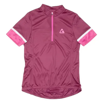 CROSSWAVE Cycling Mens Jersey Maroon 1/4 Zip M