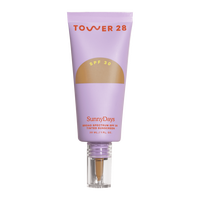 Tower 28 SunnyDays SPF 30 Tinted Sunscreen + Foundation - For Sensitive Skin - Mineral Sunscreen, Broad Spectrum UVA/UVB Sun ...