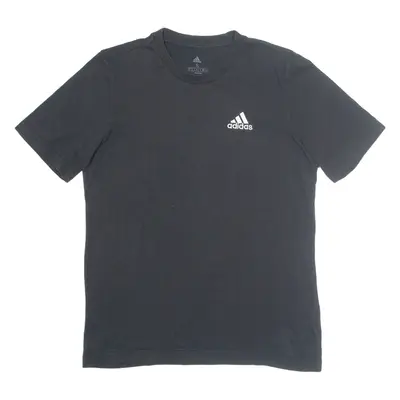 ADIDAS Mens T-Shirt Black S