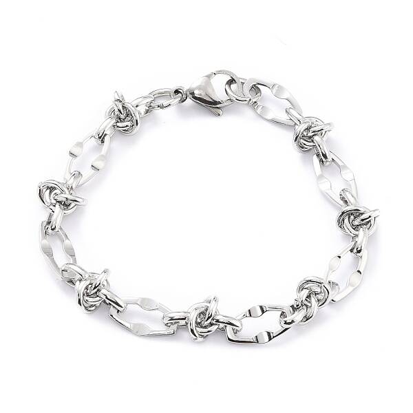 Non-Tarnish 304 Stainless Steel Link Chain Bracelet for Men Women