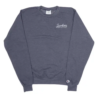 CHAMPION Sweatshirt Blue Mens S