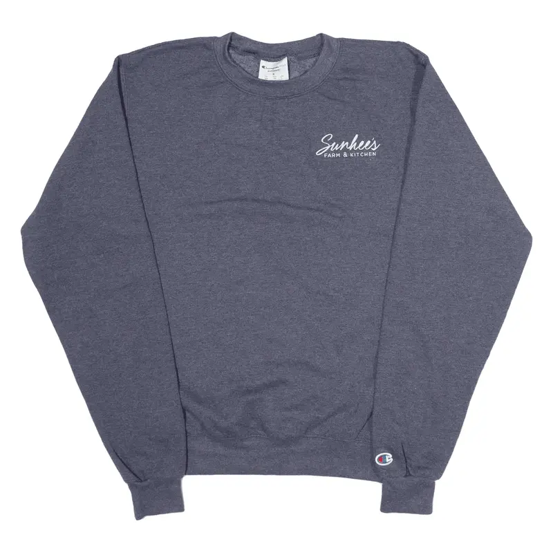 CHAMPION Sweatshirt Blue Mens S