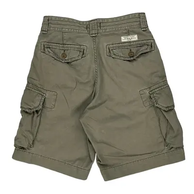 Ralph Lauren Cargo Shorts - 30W 10L Khaki Cotton | Size: 30″ waist
