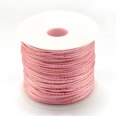 Metallic Stain Beads String Cords