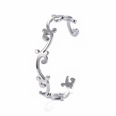 Tarnish Resistant 304 Stainless Steel Cuff Bangles