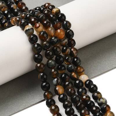 Natural Agate(Dyed & Heated) Beads Strands