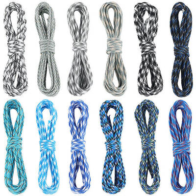 60M 12 Colors 7 Inner Cores Polyester & Spandex Cord Ropes