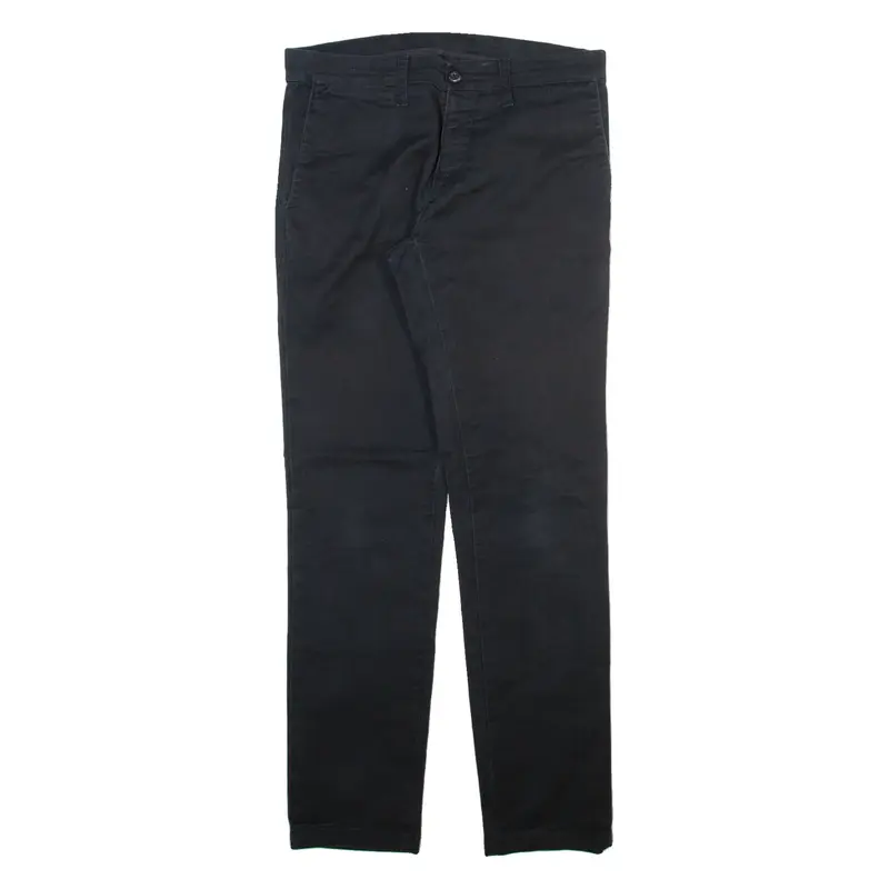 CARHARTT Mens Trousers Black Slim Straight W31 L30