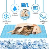 Pet Cooling Mat Cool Pad Cushion Dog Cat Puppy Blanket For Summer Sleeping Bed