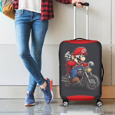 Luggage Cover Mario Bros