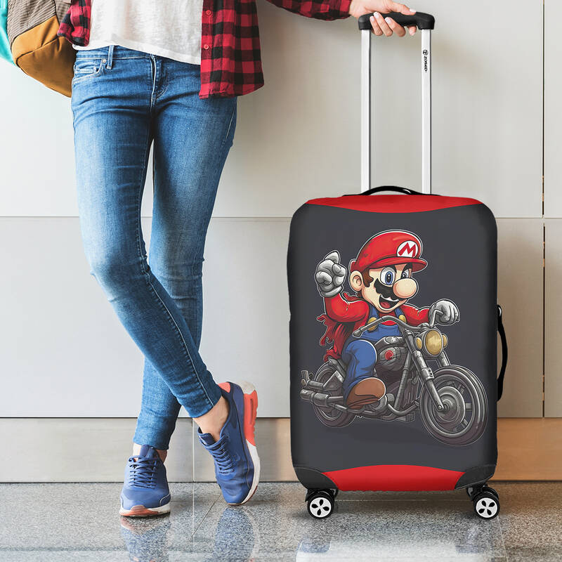 Luggage Cover Mario Bros