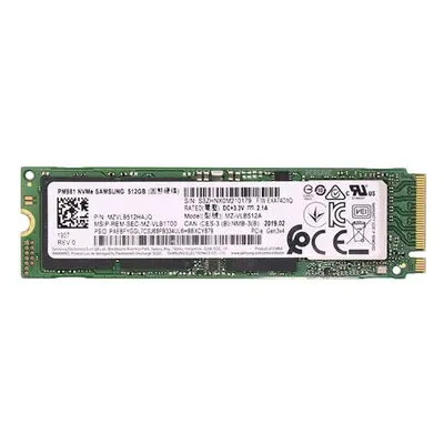 MZVLB512HAJQ Samsung PM981 512GB Triple-Level-Cell PCI Express NVMe 3.0 x4 M.2 Solid State Drive