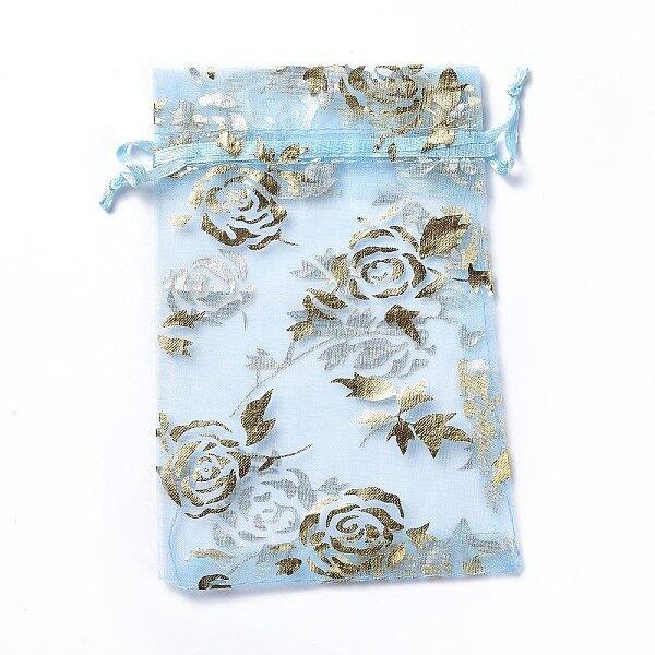Organza Drawstring Jewelry Pouches