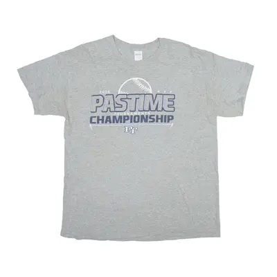 GILDAN Pastime Tournaments Championship 2016 USA T-Shirt Grey Short Sleeve Mens L