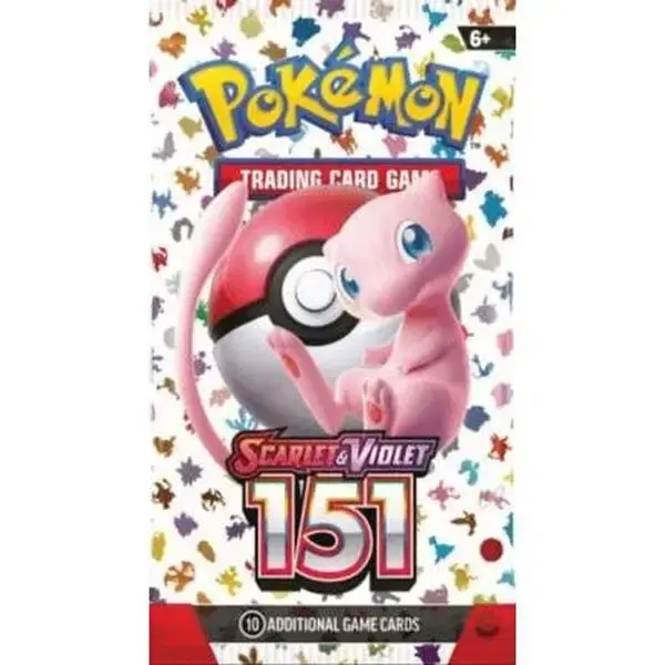 Pokémon 151 Booster Pack SV151 (MEW) - Premium Booster Pack for Collectors and Players
