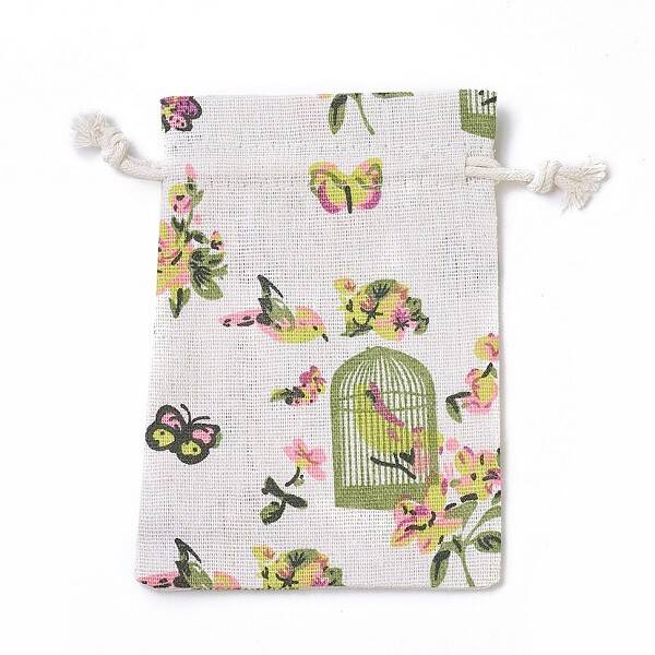 Burlap Packing Pouches
