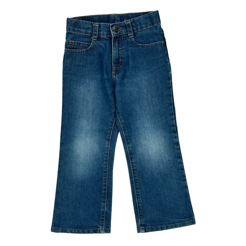 Age 5 Wrangler Jeans - 3XS Blue Cotton Blend