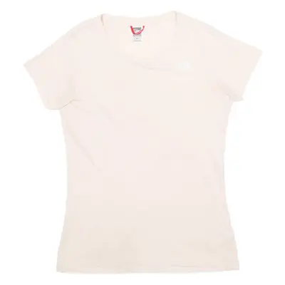 THE NORTH FACE Womens T-Shirt Pink M