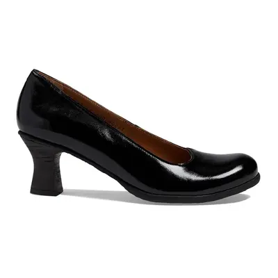 Fly London BAZE086FLY Nappalak Leather Women's Heels Shoes - Black - Size:US 8-8.5 Women
