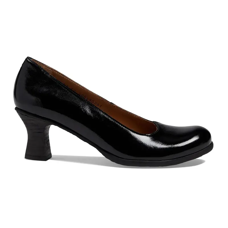 Fly London BAZE086FLY Nappalak Leather Women's Heels Shoes - Black - Size:US 8-8.5 Women