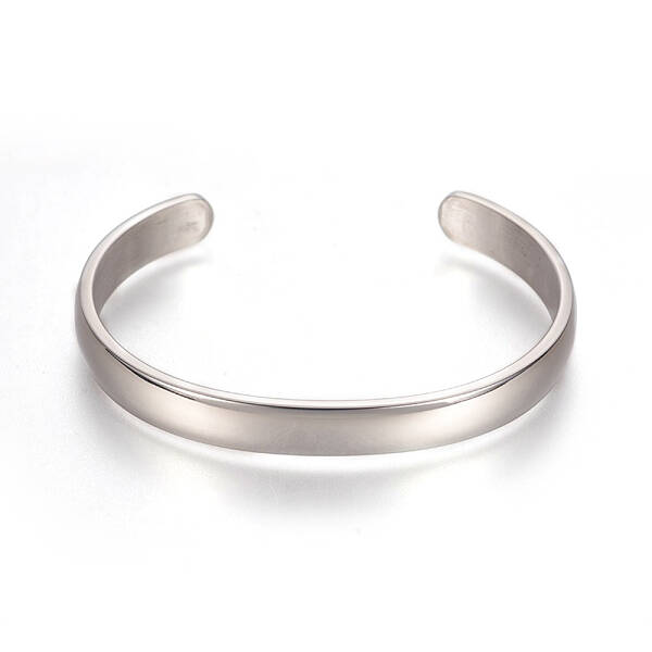 Tarnish Resistant 304 Stainless Steel Cuff Bangles