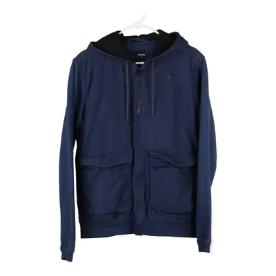 Hurley Jacket - Medium Navy Cotton Blend