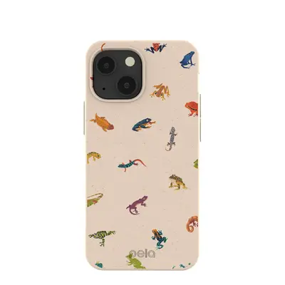 Seashell Tiny Amphibians iPhone 13 Mini Case