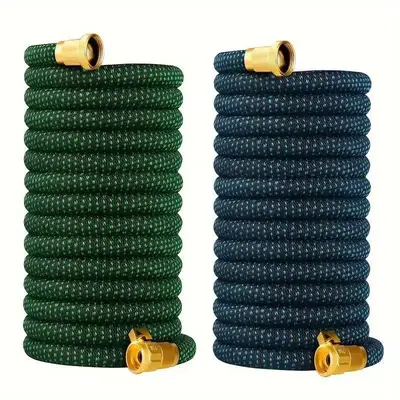 Expandable Garden Hose (1 count), Commercial Grade Garden Hose with 3/4\