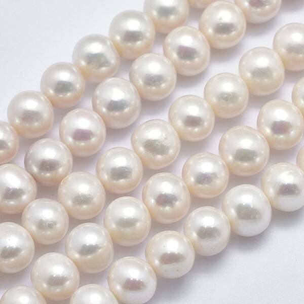 Natural Cultured Freshwater Pearl Beads Strands